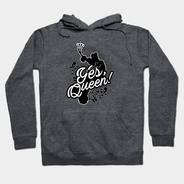 Yes, Queen! Hoodie by Mikewirthart